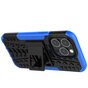 TPU antichoc avec coque robuste pour iPhone 13 Pro - bleu et noir