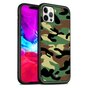 Coque Army TPU Army Print pour iPhone 13 Pro Max - verte