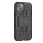 TPU antichoc avec &eacute;tui robuste compatible avec iPhone 13 mini - noir