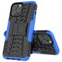 TPU antichoc avec &eacute;tui robuste compatible avec iPhone 13 Pro Max - bleu et noir