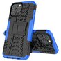 TPU antichoc avec coque robuste pour iPhone 13 Pro Max - bleu et noir