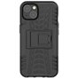 TPU antichoc avec coque robuste pour iPhone 13 - noir