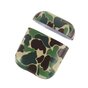 &Eacute;tui imprim&eacute; arm&eacute;e compatible avec AirPods 1 et 2 - vert