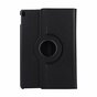 Housse en cuir artificiel Just in Case Rotating 360 compatible avec iPad 10.2 (2019 2020 2021) - noir