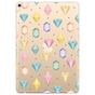 Just in Case Slim TPU Diamond and Crystal Case pour iPad 10.2 (2019 2020 2021) - Transparent