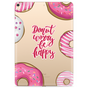 Just in Case Slim TPU Donuts Case pour iPad 10.2 (2019 2020 2021) - Transparent