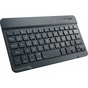 Just in Case Vintage Bluetooth Keyboard QWERTY Housse en cuir artificiel compatible avec iPad 10.2 (2019 2020 2021) - gris