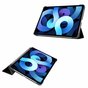 &Eacute;tui en cuir artificiel Just in Case Smart Tri-Fold compatible avec iPad Air 4 10.9 2020 &amp; iPad Air 5 2022 - noir