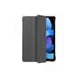 &Eacute;tui en cuir artificiel Just in Case Smart Tri-Fold compatible avec iPad Air 4 10.9 2020 &amp; iPad Air 5 2022 - gris