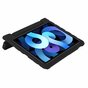 Just in Case Kids Case Stand EVA Cover pour iPad Air 4 10.9 2020 &amp; iPad Air 5 2022 - Noir