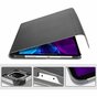 Just in Case Slimline Bluetooth Keyboard AZERTY Housse en cuir artificiel compatible avec iPad Pro 12.9 (2020) - noir