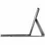 Just in Case Slimline Bluetooth QWERTZ Keyboard Housse en cuir artificiel compatible avec iPad Pro 12.9 (2020) - noir