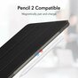 Housse ESR Rebound en TPU et cuir artificiel compatible avec iPad Pro 12.9 (2021 2022) - noir