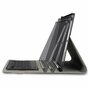 Just in Case Slimline Bluetooth Keyboard QWERTZ &Eacute;tui iPad Pro 12.9 (2021 2022) - Noir