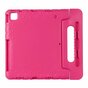 Just in Case Kids Case Stand Housse EVA compatible avec iPad Pro 12.9 (2018 2020 2021 2022) - rose