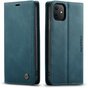 Caseme Slim Retro Wallet &eacute;tui en cuir artificiel compatible avec iPhone 11 - bleu