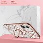 Supcase Cosmo Coque en marbre PC et TPU compatible avec iPhone 12 mini - rose