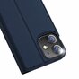 &Eacute;tui portefeuille en faux cuir DUX DUCIS Slimline pour iPhone 12 mini - Bleu