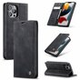 Caseme Slim Retro Wallet &eacute;tui en cuir artificiel compatible avec iPhone 13 Pro Max - noir