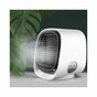 Ventilateur de refroidisseur d&#039;air portable Mini USB Just in Case - Blanc