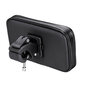 Xqisit Support De T&eacute;l&eacute;phone Support De V&eacute;lo Guidon De V&eacute;lo Couverture De Smartphone Standard 6,5 Pouces - Noir