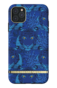 &Eacute;tui pour iPhone 11 Pro Max Tigres Solides et Feuilles Tigre Bleu de Richmond &amp; Finch - Bleu