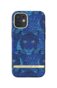 &Eacute;tui robuste Tigres et feuilles Blue Tiger de Richmond &amp; Finch pour iPhone 12 mini - bleu
