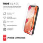 Protecteur d&#039;&eacute;cran THOR DT Glass CF 2D Anti Bac pour iPhone 12 Pro Max - Transparent