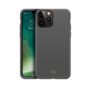 Xqisit Eco Flex Anti Bac Biod&eacute;gradable &eacute;tui compatible avec iPhone 13 Pro - gris