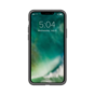 Coque Biod&eacute;gradable Xqisit Eco Flex Anti Bac pour iPhone 13 Pro - Grise