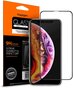 Protecteur d&#039;&eacute;cran Spigen Glass FC HD compatible avec iPhone XR et iPhone 11 - noir
