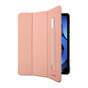 Laut Huex Housse en PU et Cuir Artificiel compatible avec iPad Air 4 10.9 2020 &amp; iPad Air 5 2022 avec Porte-Crayons - Rose