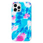 Coque Laut Huex Tie Dye pour iPhone 12 et iPhone 12 Pro - bleu