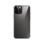 Coque Xqisit Phantom Glass Anti Bac en TPU et Verre Tremp&eacute; pour iPhone 12 Pro Max - Transparente
