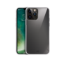 Xqisit Phantom glass Anti Bac coque en tpu et verre tremp&eacute; compatible avec iPhone 13 Pro Max - transparent