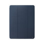 Xqisit Piave TPU Cover compatible avec iPad Air 4 10.9 2020 &amp; iPad Air 5 2022 avec porte-crayon - bleu