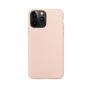 Xqisit Coque en silicone Anti Bac PC et coque en silicone compatible avec iPhone 13 Pro - rose