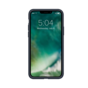 Xqisit Coque en silicone Anti Bac PC et coque en silicone compatible avec iPhone 13 - bleu