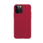 Xqisit Coque en silicone Anti Bac PC et coque en silicone compatible avec iPhone 13 Pro - rouge