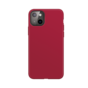 Xqisit Coque en silicone Anti Bac PC et coque en silicone compatible avec iPhone 13 - rouge