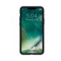 Xqisit Coque en silicone Anti Bac PC et coque en silicone compatible avec iPhone 13 mini - noir