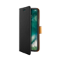 Xqisit Slim Wallet Selection Anti Bac Similicuir et &eacute;tui TPU pour iPhone 13 Mini - Noir