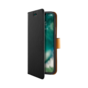 Xqisit Slim Wallet Selection &Eacute;tui en cuir artificiel et TPU Anti Bac compatible avec iPhone 13 mini - noir
