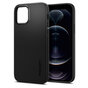 Spigen Thin Fit coque fine en polycarbonate compatible avec iPhone 12 et iPhone 12 Pro - noire