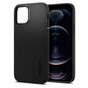 &Eacute;tui Spigen Thin Fit Thin en polycarbonate pour iPhone 12 et iPhone 12 Pro - Noir