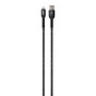 C&acirc;ble de chargement USB-A MFi robuste Laut C&acirc;ble Lightning 120 cm - Noir