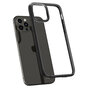Coque Spigen Ultra Hybrid PU et TPU Air Cushion compatible avec iPhone 12 et iPhone 12 Pro - noir