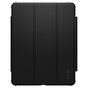 Housse en cuir artificiel Spigen Ultra Hybrid Pro compatible avec iPad Pro 12.9 (2021 2022) - noir