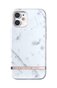&Eacute;tui pour iPhone 12 Mini en marbre blanc marbr&eacute; de Richmond &amp; Finch - Blanc