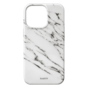 Coque en marbre Laut Huex Elements pour iPhone 13 Pro - blanche